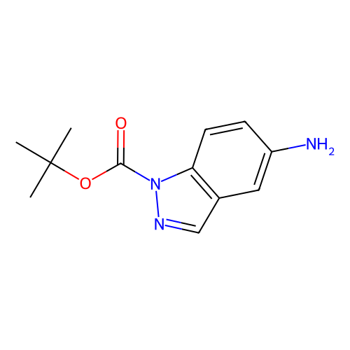 5-氨基-1H-吲唑-1-羧酸叔丁酯,129488-10-4,≥98%,阿拉丁产品图