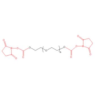 N-羟基琥珀酰亚胺-PEG-N-羟基琥珀酰亚胺,MW 8000 Da,阿拉丁产品图