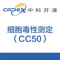 细胞毒性测定 (CC₅₀)