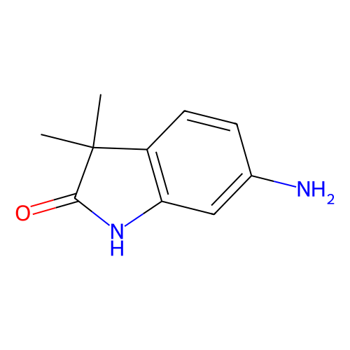 6-氨基-3,3-二甲基吲哚-2-酮,100510-65-4,≥97%,阿拉丁产品图