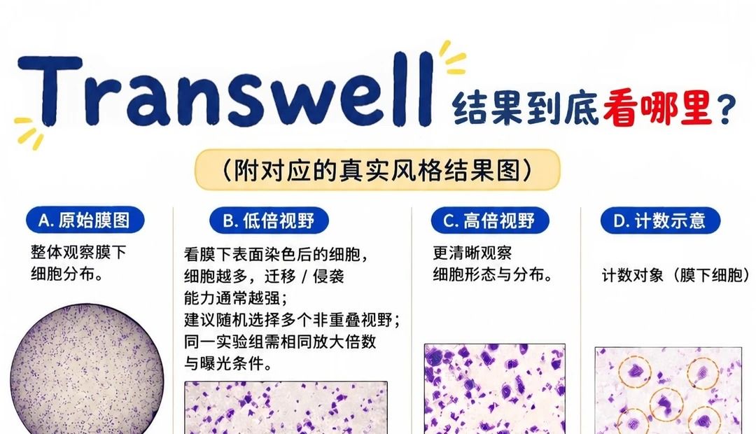 【Transwell实验】结果分析解读