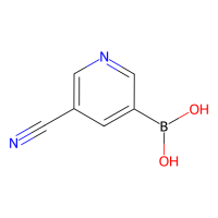 5-氰基吡啶-3-硼酸（含不等量的酸酐），497147-93-0，≥95%，阿拉丁