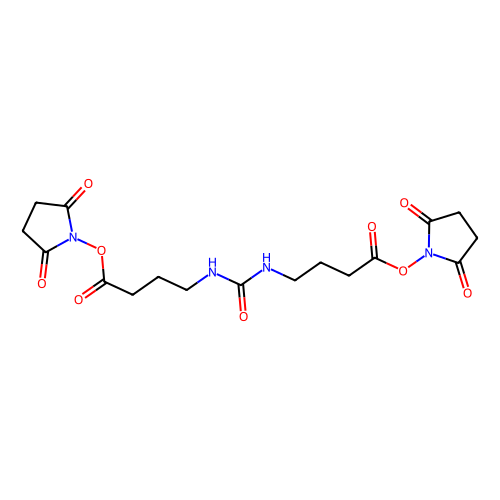 尿素交联剂 – C₄-臂,NHS 酯(DSBU、BuUrBU),1240387-33-0,≥95%(NMR),阿拉丁产品图