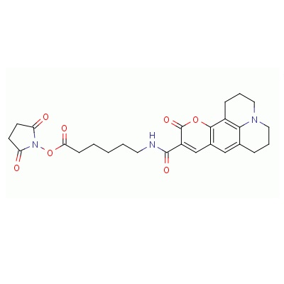 香豆素 343 X NHS 酯，946123-12-2，≥95%，阿拉丁产品图