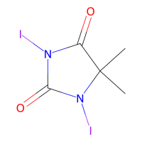 1,3-二碘-5,5-二甲基海因,2232-12-4,≥97%(T),阿拉丁