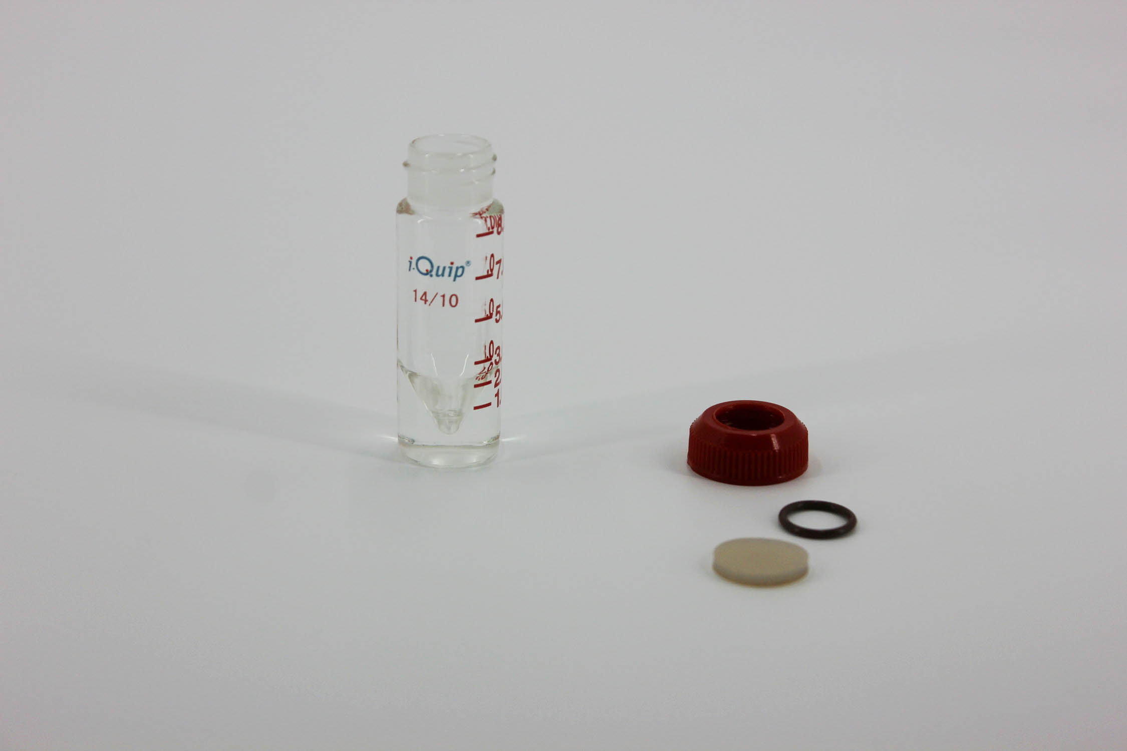 微量厚壁反应瓶，i-Quip™, 材质:高硼硅玻璃;颜色:透明产品图