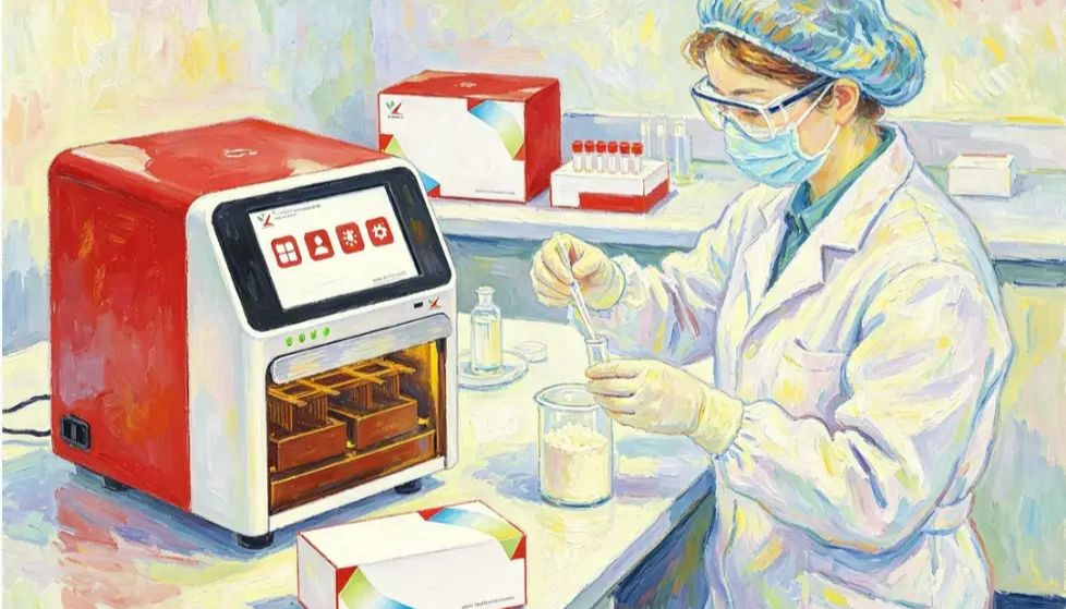 乳品DNA提取难题攻克！纳米磁珠技术实现奶粉高效溯源检测