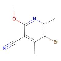 5-溴-2-甲氧基-4,6-二甲基烟腈，113893-02-0，≥98%，阿拉丁