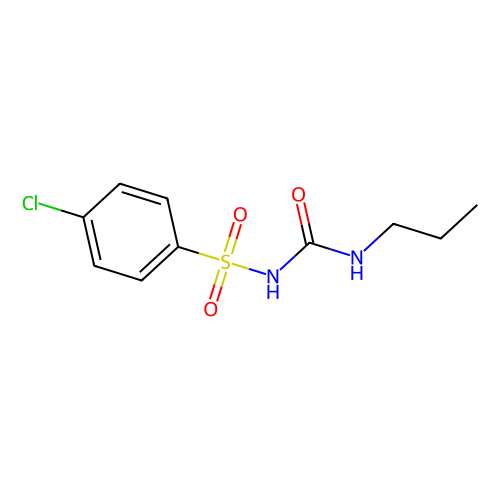 1-(4-氯苯磺酰基)-3-丙脲,94-20-2,Moligand™, ≥99%,阿拉丁产品图