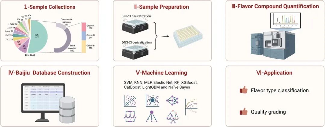 贾伟教授团队研发“AI 品酒师”上岗！风味组学解码白酒DNA，香型品质判别准确率超90%