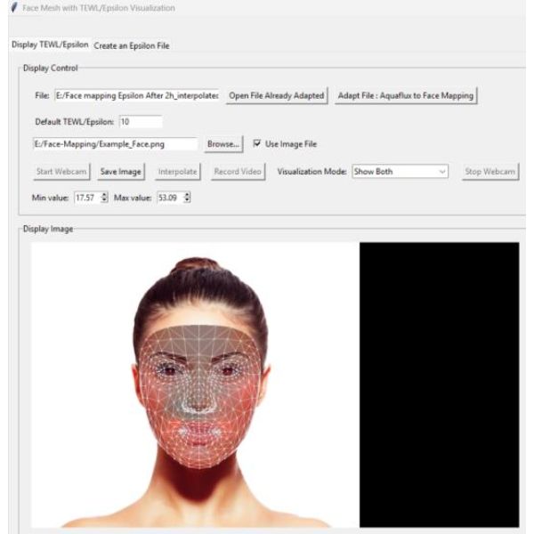 FaceMap全脸经皮水分流失值和水分分布可视化系统FaceMap全脸经皮水分流失值和水分分布可视化系统