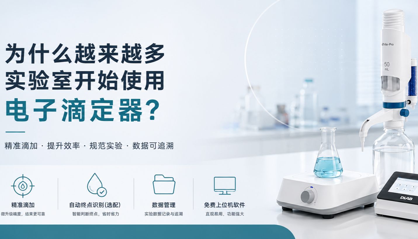 为什么越来越多实验室开始使用电子滴定器？