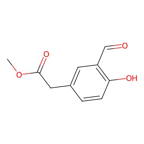 2-(3-甲酰基-4-羟基苯基)乙酸甲酯,61874-04-2,≥98%,阿拉丁产品图