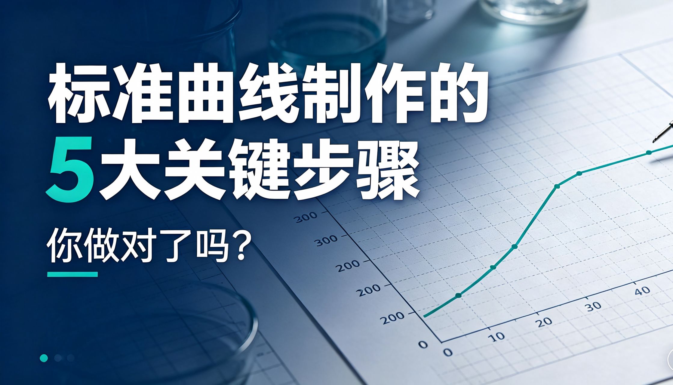 标准曲线制作的 5 大关键步骤，你做对了吗？