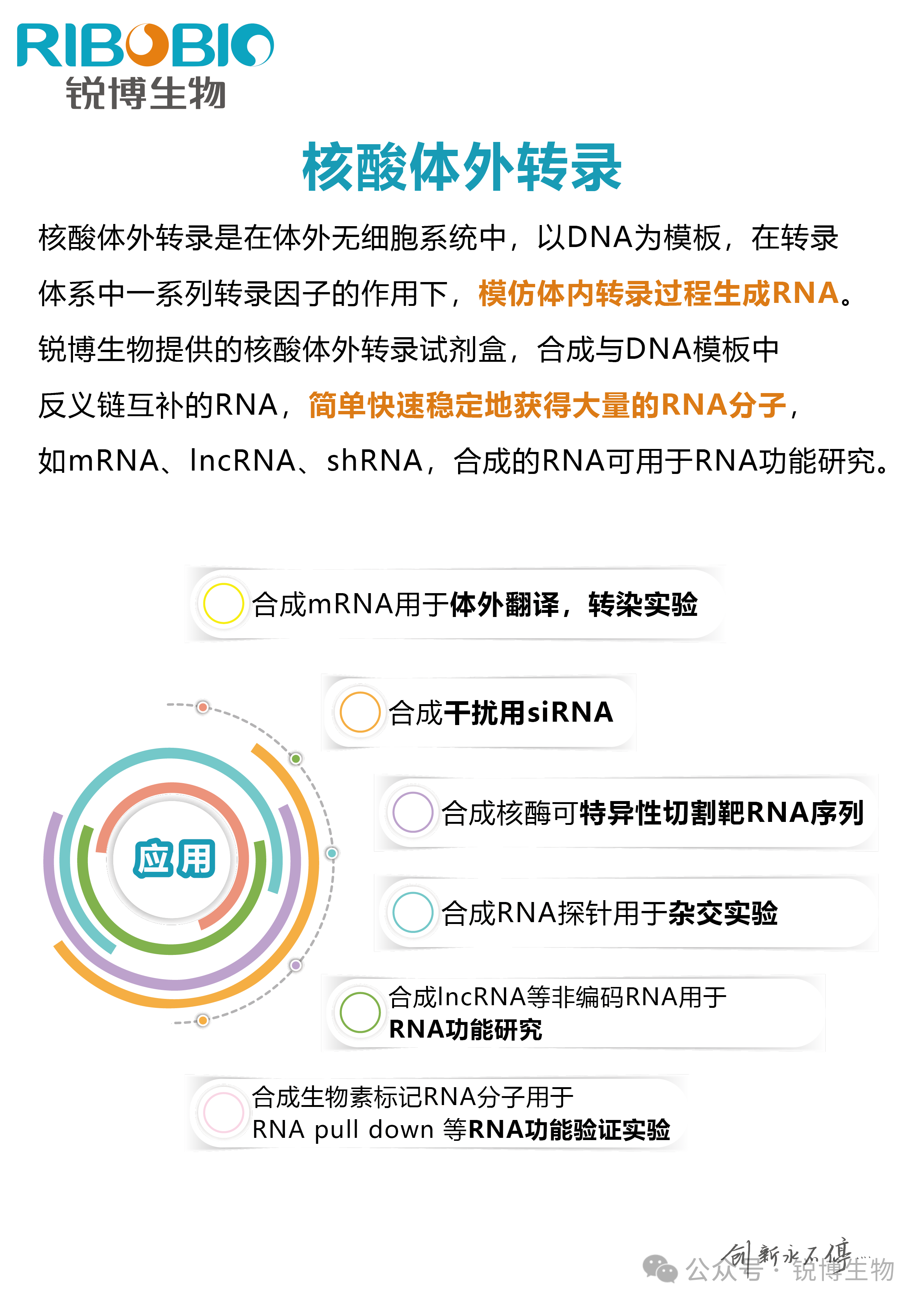 产品推荐 | 核酸体外转录