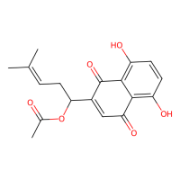 乙酰紫草素，24502-78-1，Moligand™, 2mM in DMSO，阿拉丁