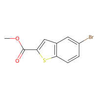 5-溴-1-苯并噻吩-2-羧酸甲酯，7312-11-0，≥98%，阿拉丁