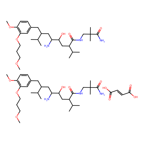 Aliskiren Hemifumarate，173334-58-2，10mM in DMSO，阿拉丁产品图