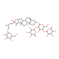 原薯蓣皂苷，55056-80-9，≥98%, moisture＜15%，阿拉丁