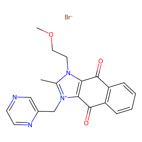YM155 (Sepantronium Bromide),781661-94-7,10mM in DMSO,阿拉丁产品图