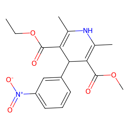 尼群地平,39562-70-4,Moligand™, 10mM in DMSO,阿拉丁产品图