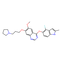 Cediranib (AZD2171)，288383-20-0，Moligand™, 10mM in DMSO，阿拉丁