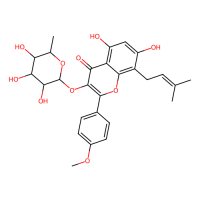 宝藿苷I,113558-15-9,Moligand™, 10mM in DMSO,阿拉丁