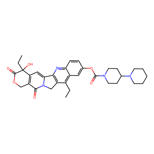 Irinotecan (CPT-11),97682-44-5,Moligand™, 10mM in DMSO,阿拉丁产品图