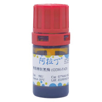 葡萄糖脱氢酶 (GDH-FAD),37250-84-3,生物活性, ActiBioPure™, 高性能, EnzymoPure™, ≥90%(SDS-PAGE), ≥800 U/mg protein,阿拉丁