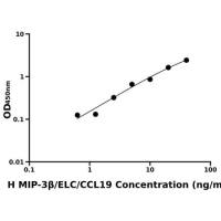 人巨噬细胞炎性蛋白3β(MIP-3β/ELC/CCL19)ELISA试剂盒