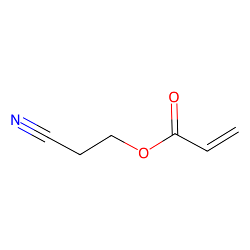 丙烯酸2-氰乙酯(含稳定剂MEHQ),106-71-8,≥95%(GC),阿拉丁产品图