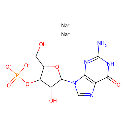鸟苷2'(3')-单磷酸二钠盐,6027-83-4,≥98%,阿拉丁产品图