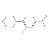 1-[3-氟-4-(4-吗啉基)苯基]乙酮，189763-65-3，≥97%，阿拉丁