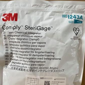 力蒸汽灭菌包内化学指示卡1243A