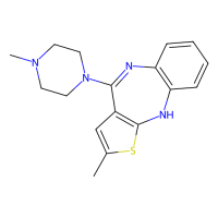 奥氮平,132539-06-1,Moligand™, 10mM in DMSO,阿拉丁