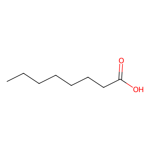 正辛酸,124-07-2,Moligand™, 10mM in DMSO,阿拉丁产品图