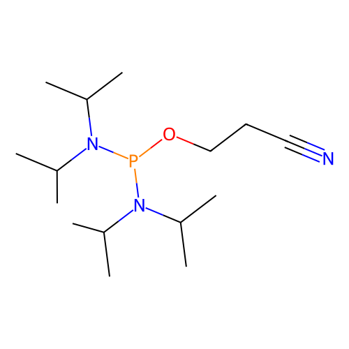 2-氰乙基N,N,N′,N′-四异丙基亚磷酰二胺,102691-36-1,≥97%,阿拉丁产品图