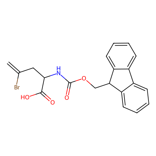 Fmoc-L-2-氨基-4-溴-4-戊烯酸，220497-60-9，≥97%，阿拉丁产品图