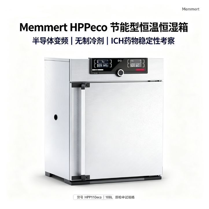 德国Memmert HPPeco 恒温恒湿箱 半导体节能无振动 药品稳定性测试