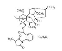 甲基牛扁亭柠檬酸盐(MLA),112825-05-5,Moligand™,≥98%,阿拉丁
