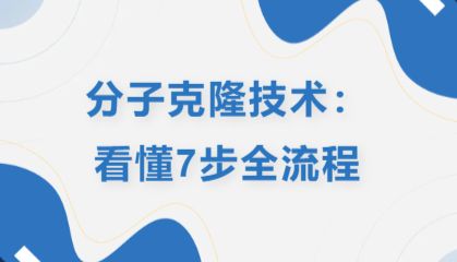 分子克隆技术：看懂7步全流程