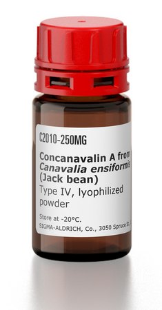 伴刀豆球蛋白A 来源于洋刀豆 (刀豆) Type IV, lyophilized powder
