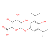 4-羟基丙泊酚-4-O-β-D-葡糖苷酸,115005-78-2,≥98%,阿拉丁