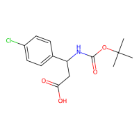 (S)-Boc-4-氯-β-Phe-OH，479064-90-9，≥98.0% (HPLC)，阿拉丁