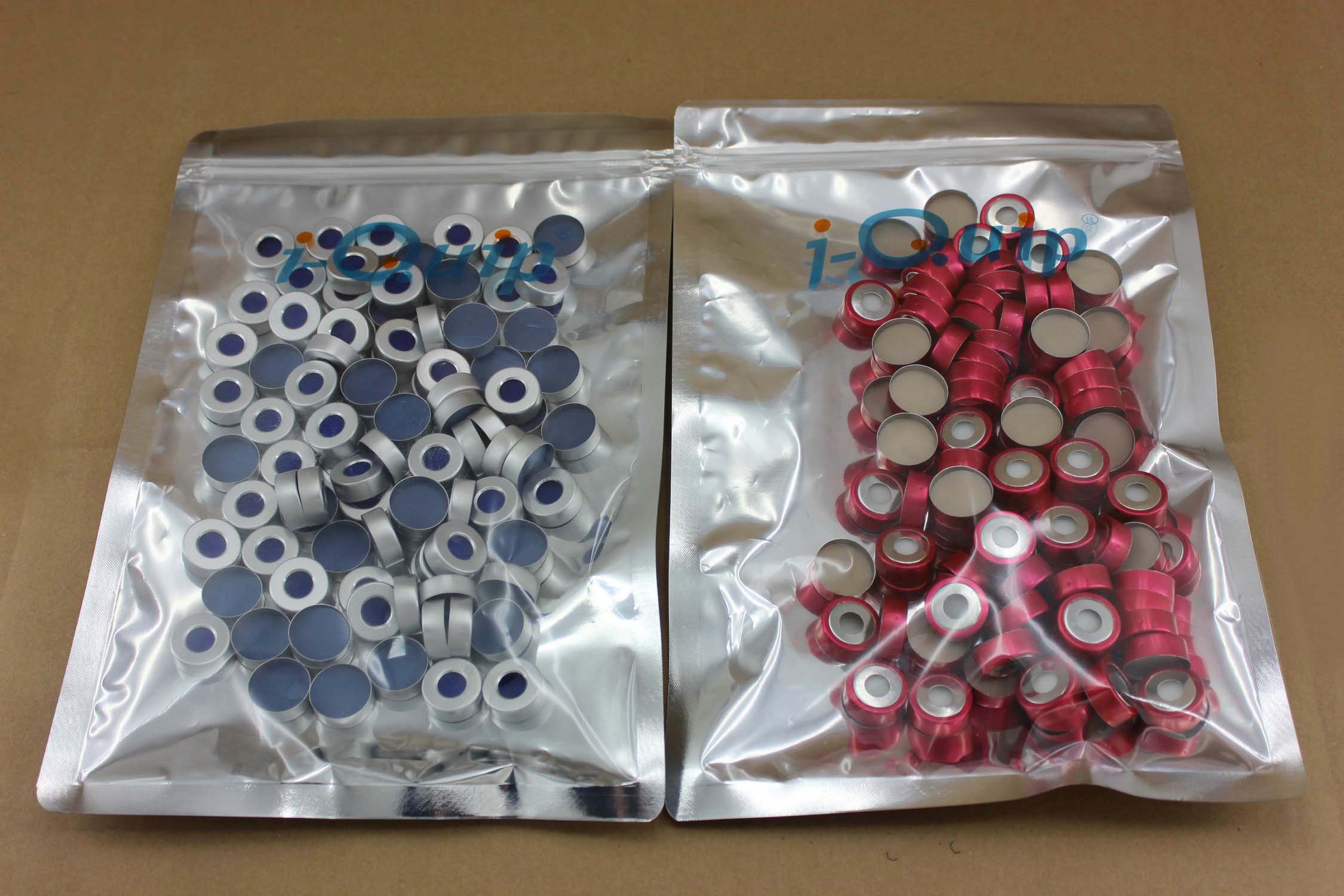 20mm钳口盖垫，i-Quip™, 垫(直径×厚度):20×3.0mm;瓶盖类型:中心开口;配套样品瓶:C2183 20mm钳口顶空样品瓶产品图