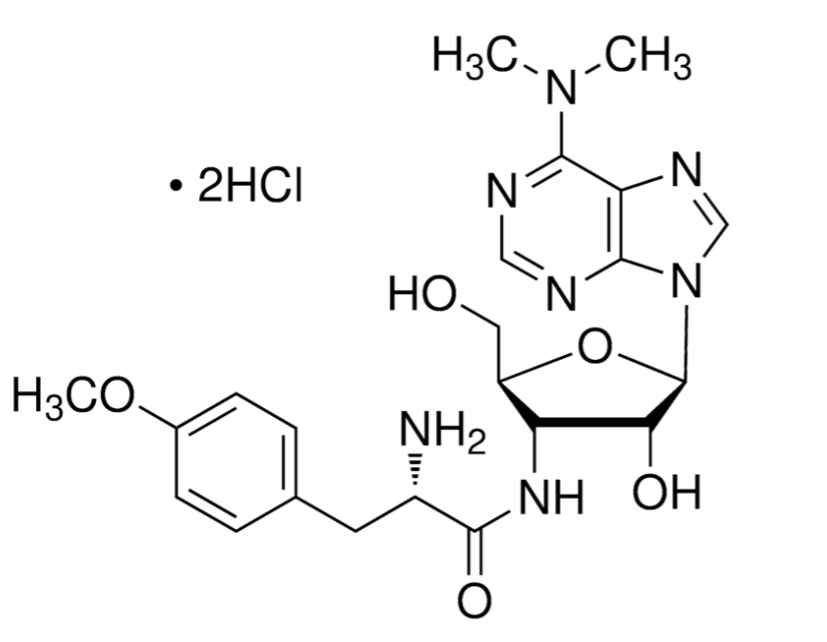 嘌呤霉素,58-58-2,用于细胞培养, Ready Made Solution, from Streptomyces alboniger,10 mg/mL in H2O,阿拉丁产品图