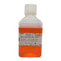 RPMI 1640 培养基 (无糖，含酚红），无菌过滤, BioReagent, 用于细胞培养, 1×，阿拉丁