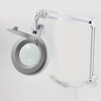 夹式弯臂LED放大镜灯,i-Quip™, 镜片尺寸:127mm;描述:灯寿命20000h;输入电压:100V-240V;功率:7W;颜色:白色
