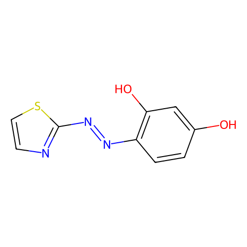 4-(2-噻唑基偶氮)间苯二酚 (TAR),2246-46-0,≥97%,阿拉丁产品图