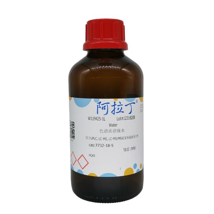 色谱质谱级水,7732-18-5,UltraPureChrom™, for LC-MS, for UPLC, 适用于无机痕量分析,阿拉丁产品图